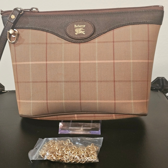 Burberrys nova check bag pouch/crossbody with COA - Picture 1 of 5